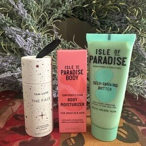 Isle of Paradise Self-Tanning Butter and Body Moisturizer Set